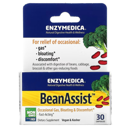 ENZYMEDICA BEAN ASSIST 30kaps