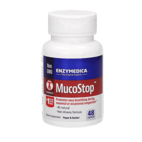 ENZYMEDICA MUCOSTOP 48 kaps