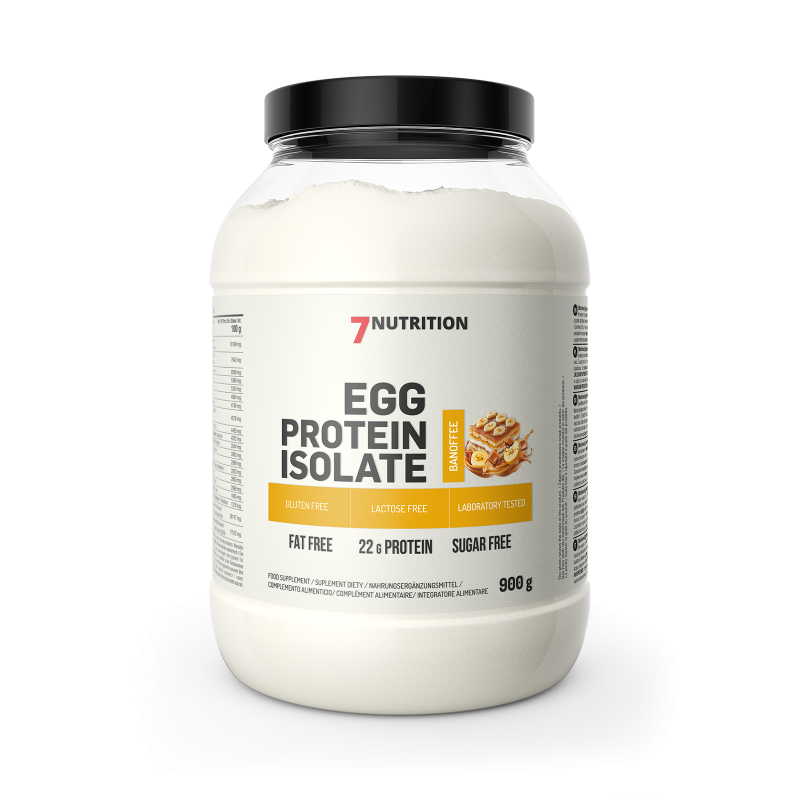 7 NUTRITION EGG PROTEIN 900g - Banoffee 7 NUTRITION EGG PROTEIN 900g - Banoffee