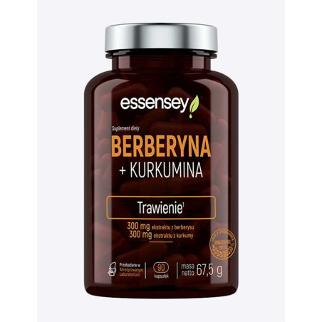 ESSENSEY BERBERYNA + KURKUMINA 90 kaps