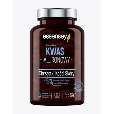 ESSENSEY KWAS HIALURONOWY+ 90 kaps
