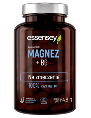 ESSENSEY MAGNEZ i WITAMINA B6 90kaps