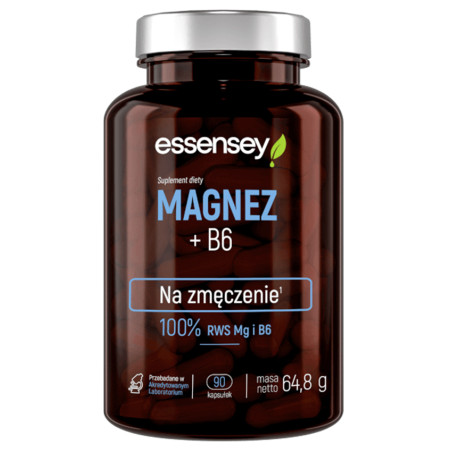 ESSENSEY MAGNEZ i WITAMINA B6 90kaps