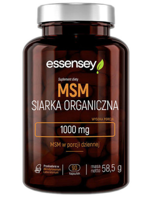 ESSENSEY MSM SIARKA ORGANICZNA 90kaps