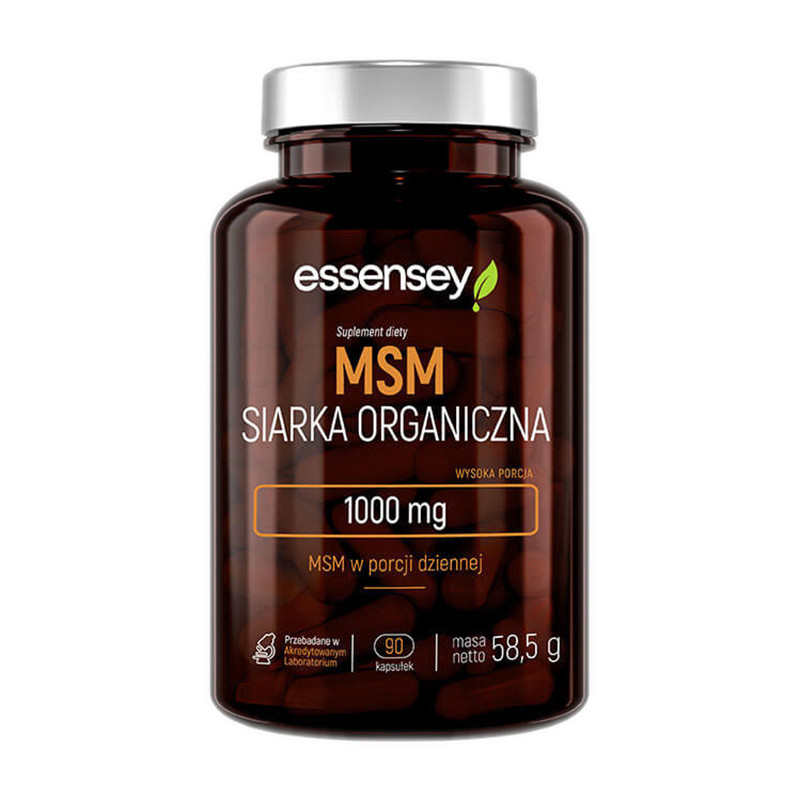 ESSENSEY MSM SIARKA ORGANICZNA 90kaps