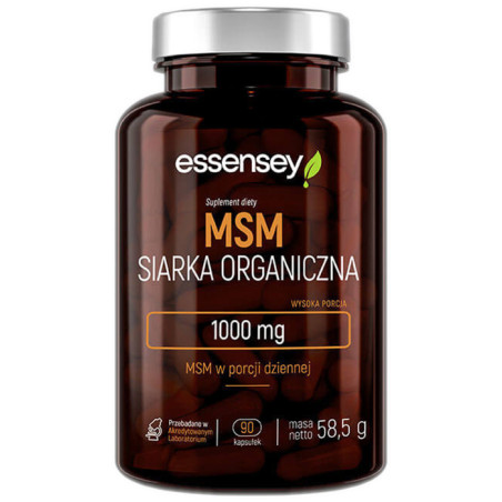 ESSENSEY MSM SIARKA ORGANICZNA 90kaps