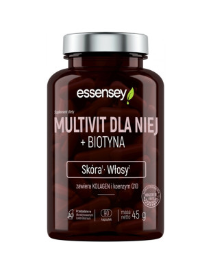 ESSENSEY MULTIVIT DLA NIEJ + BIOTYNA 90 kaps
