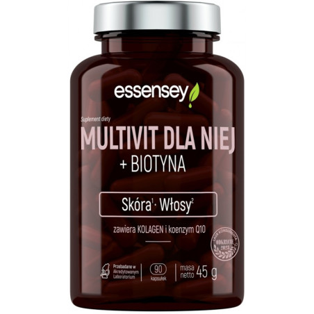 ESSENSEY MULTIVIT DLA NIEJ + BIOTYNA 90 kaps