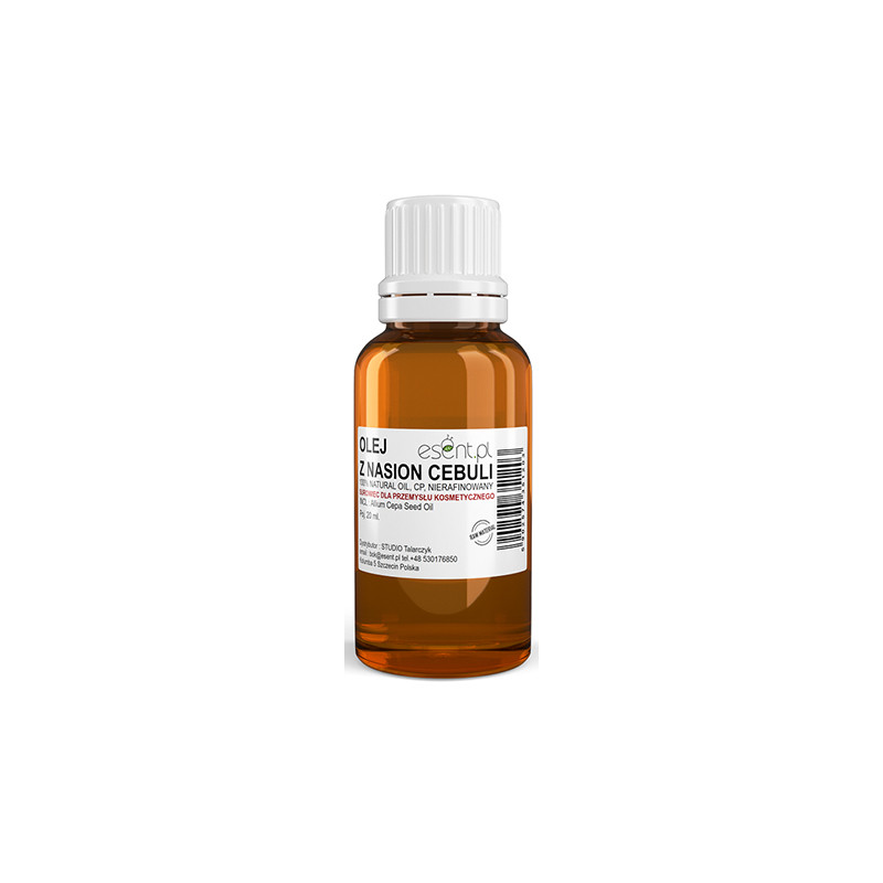 ESENT OLEJ Z NASION CEBULI CP nierafinowany 20ml ESENT OLEJ Z NASION CEBULI CP nierafinowany 20ml