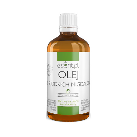 ESENT OLEJ ZE SŁODKICH MIGDAŁÓW nierafinow. 100ml