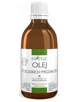 ESENT OLEJ ZE SŁODKICH MIGDAŁÓW nierafinow. 250ml