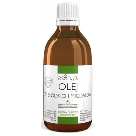 ESENT OLEJ ZE SŁODKICH MIGDAŁÓW nierafinow. 250ml