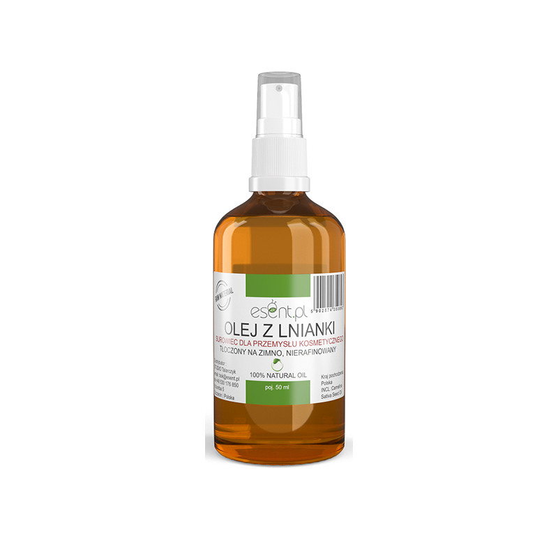 ESENT OLEJ Z LNIANKI (RYDZOWY) nier. zimnotł.-50ml ESENT OLEJ Z LNIANKI (RYDZOWY) nier. zimnotł.-50ml