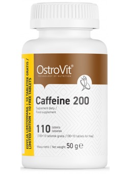 OSTROVIT CAFFEINE 200 110 tab.