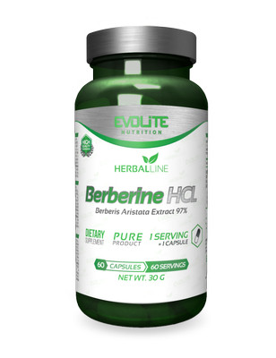 EVOLITE BERBERINE HCL 400mg 60kaps