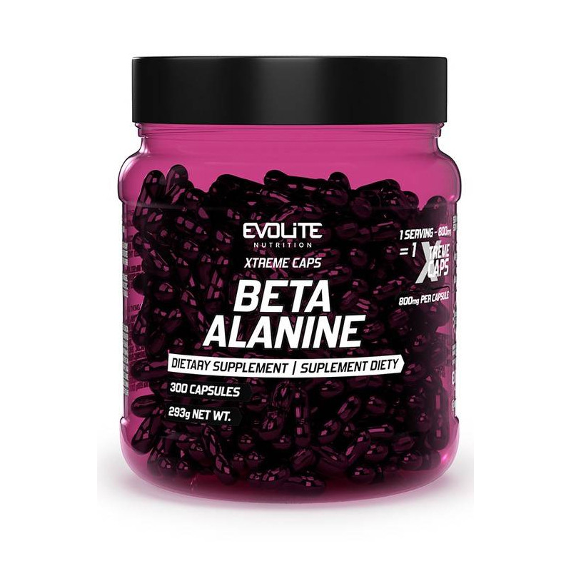 EVOLITE BETA ALANINE 800mg XTREME 300kaps EVOLITE BETA ALANINE 800mg XTREME 300kaps
