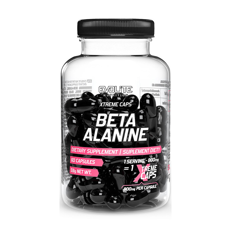 EVOLITE BETA ALANINE 800mg XTREME 60kaps EVOLITE BETA ALANINE 800mg XTREME 60kaps