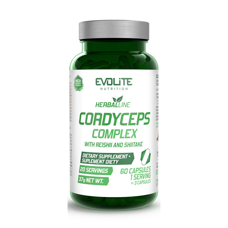 EVOLITE CORDYCEPS COMPLEX 60kaps EVOLITE CORDYCEPS COMPLEX 60kaps