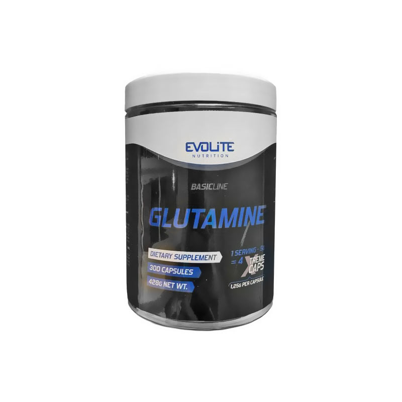 EVOLITE L-GLUTAMINE 1250mg XTREME 300kaps EVOLITE L-GLUTAMINE 1250mg XTREME 300kaps