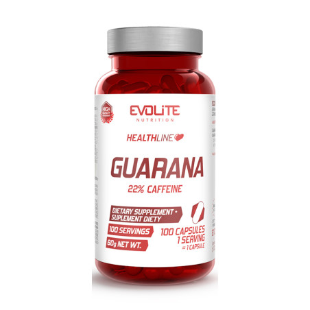EVOLITE GUARANA 22% CAFFEINE 455mg -  100kaps