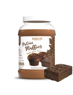 EVOLITE PROTEIN MUFFIN 1000g  BROWNIE