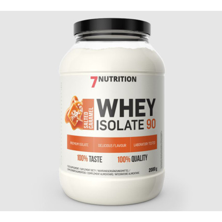 7 NUTRITION WHEY ISOLATE 90 - 2000g salted carmel