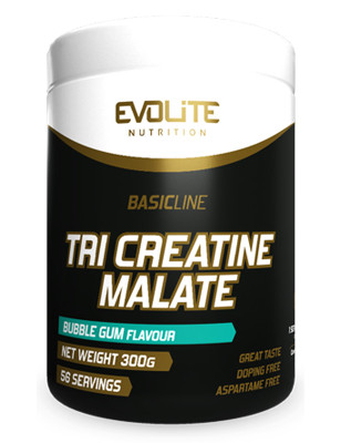 EVOLITE TRI CREATINE MALATE 300g Bubble Gum