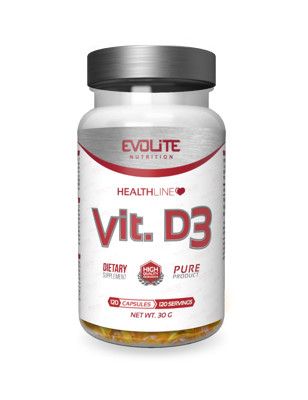 EVOLITE VITAMIN D3 120 kaps