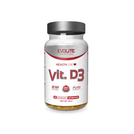 EVOLITE VITAMIN D3 120 kaps