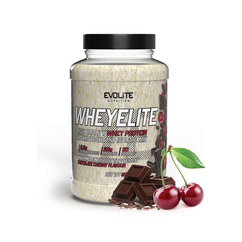 EVOLITE WHEYELITE 900g Chocolate Cherry EVOLITE WHEYELITE 900g Chocolate Cherry
