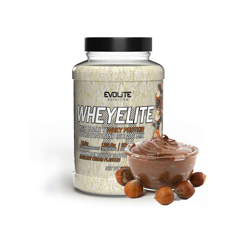 EVOLITE WHEYELITE 900g Hazelnut EVOLITE WHEYELITE 900g Hazelnut