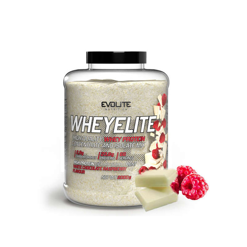EVOLITE WHEYELITE 2000g white chocolate raspberry EVOLITE WHEYELITE 2000g white chocolate raspberry