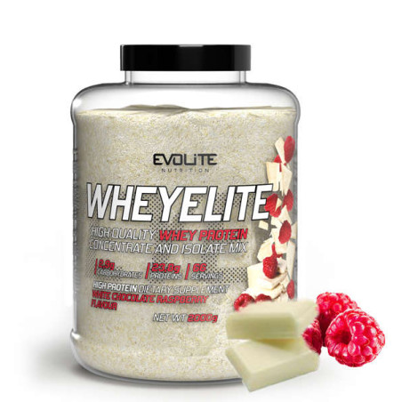 EVOLITE WHEYELITE 2000g white chocolate raspberry
