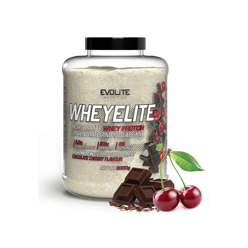 EVOLITE WHEYELITE 2000g chocolate cherry EVOLITE WHEYELITE 2000g chocolate cherry