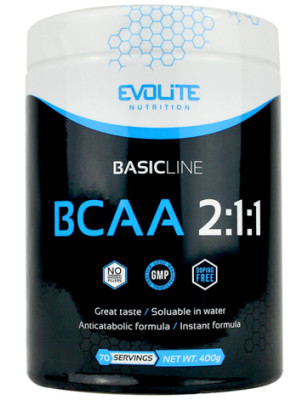 EVOLITE BCAA 2:1:1 400g Crazy Orange