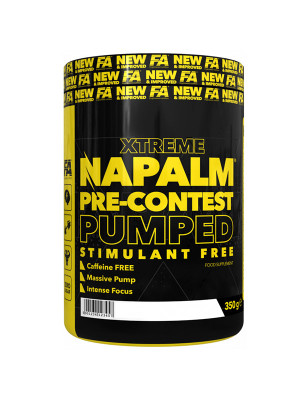 F.A. NAPALM PRE-CONTEST STIMULANT FREE-350g Lychee