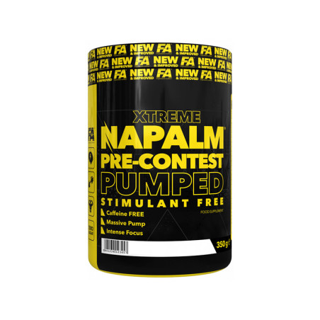 F.A. NAPALM PRE-CONTEST STIMULANT FREE-350g Lychee