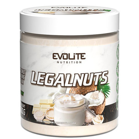 EVOLITE LEGALNUTS 500g CHOCOLATE HAZELNUT CRUNCHY