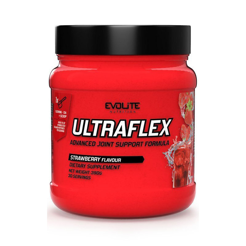 EVOLITE ULTRA FLEX 390g STRAWBERRY EVOLITE ULTRA FLEX 390g STRAWBERRY