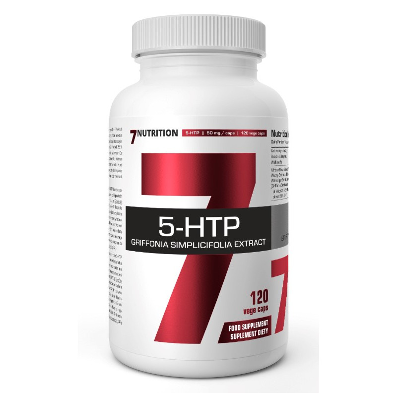 7 NUTRITION 5-HTP - 120 kaps Vege 7 NUTRITION 5-HTP - 120 kaps Vege