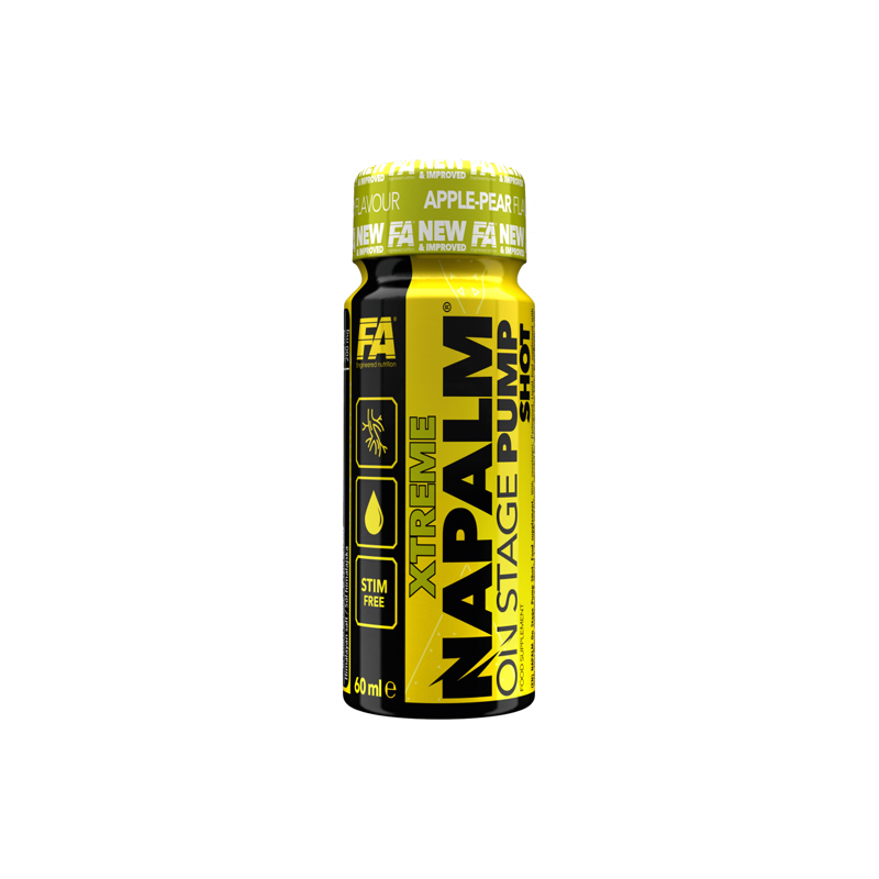 F.A. NAPALM ON STAGE PUMP SHOT 60 ml Apple-Pe F.A. NAPALM ON STAGE PUMP SHOT 60 ml Apple-Pe