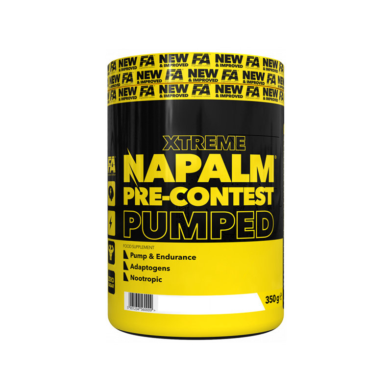 F.A. NAPALM PRE-CONTEST PUMPED 350g LYCHEE F.A. NAPALM PRE-CONTEST PUMPED 350g LYCHEE