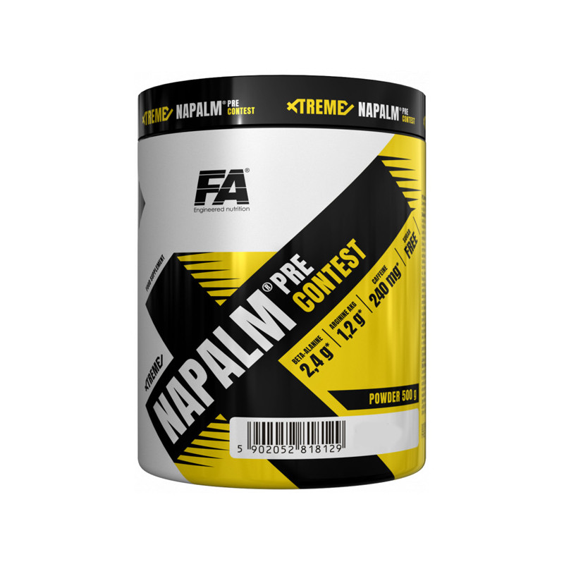 F.A. NAPALM XT.PRECONTEST 500g-LEMON F.A. NAPALM XT.PRECONTEST 500g-LEMON