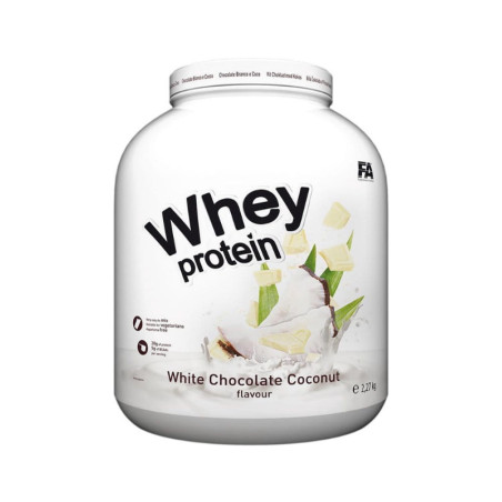 F.A. WELNESS LINE WHEY PROTEIN 2270g W.Choc.Coconu