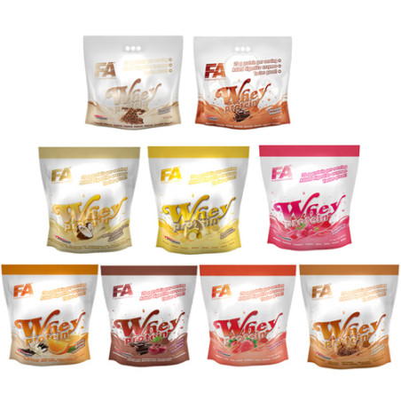 F.A. WHEY PROTEIN 908 g - CZEKOLADA MALINA