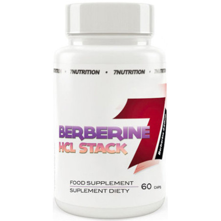 7 NUTRITION BERBERINE HCL STACK - 60kaps