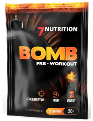 7 NUTRITION BOMB pre workout 20g