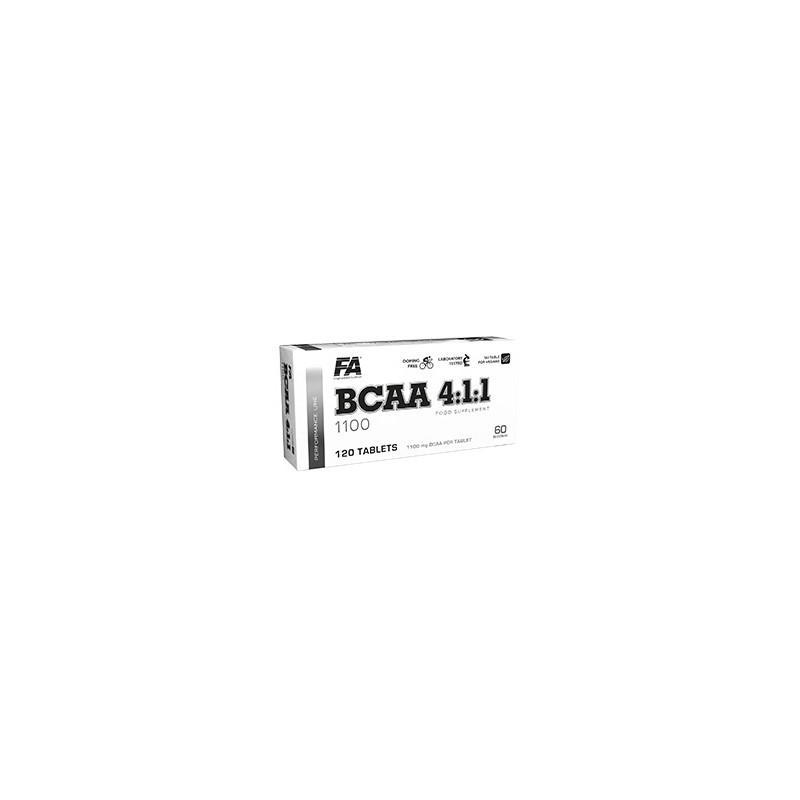 F.A. BCAA 4:1:1 1100 120 tabl F.A. BCAA 4:1:1 1100 120 tabl