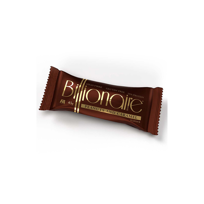 F.A. BILLIONAIRE BAR 45g Peanuts Caramel