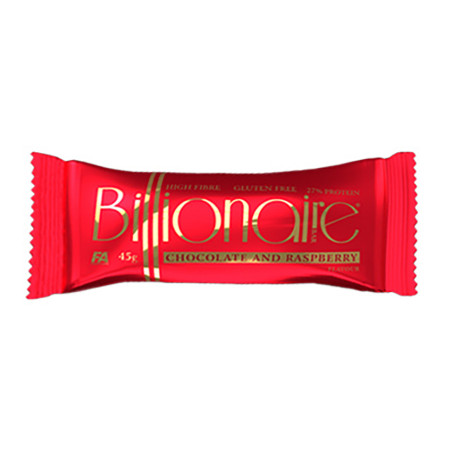 F.A. BILLIONAIRE BAR 45g Chocolate and Raspberry